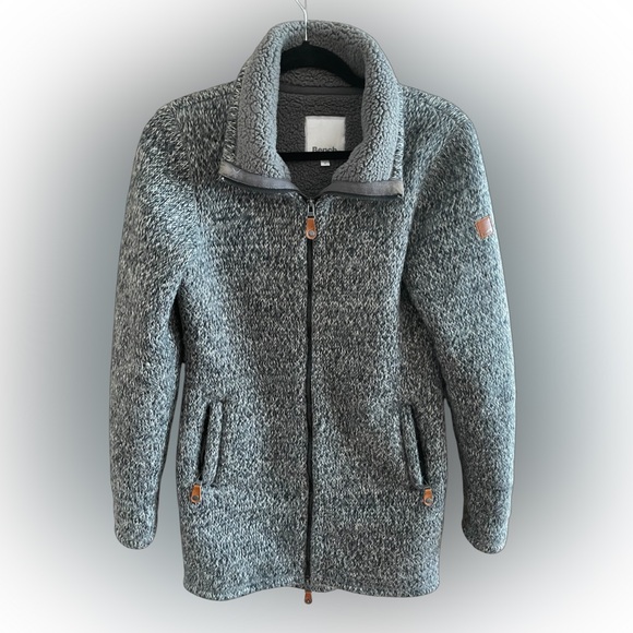 Bench Jackets & Blazers - Bench Charcoal Teddy Jacket.  Size Medium